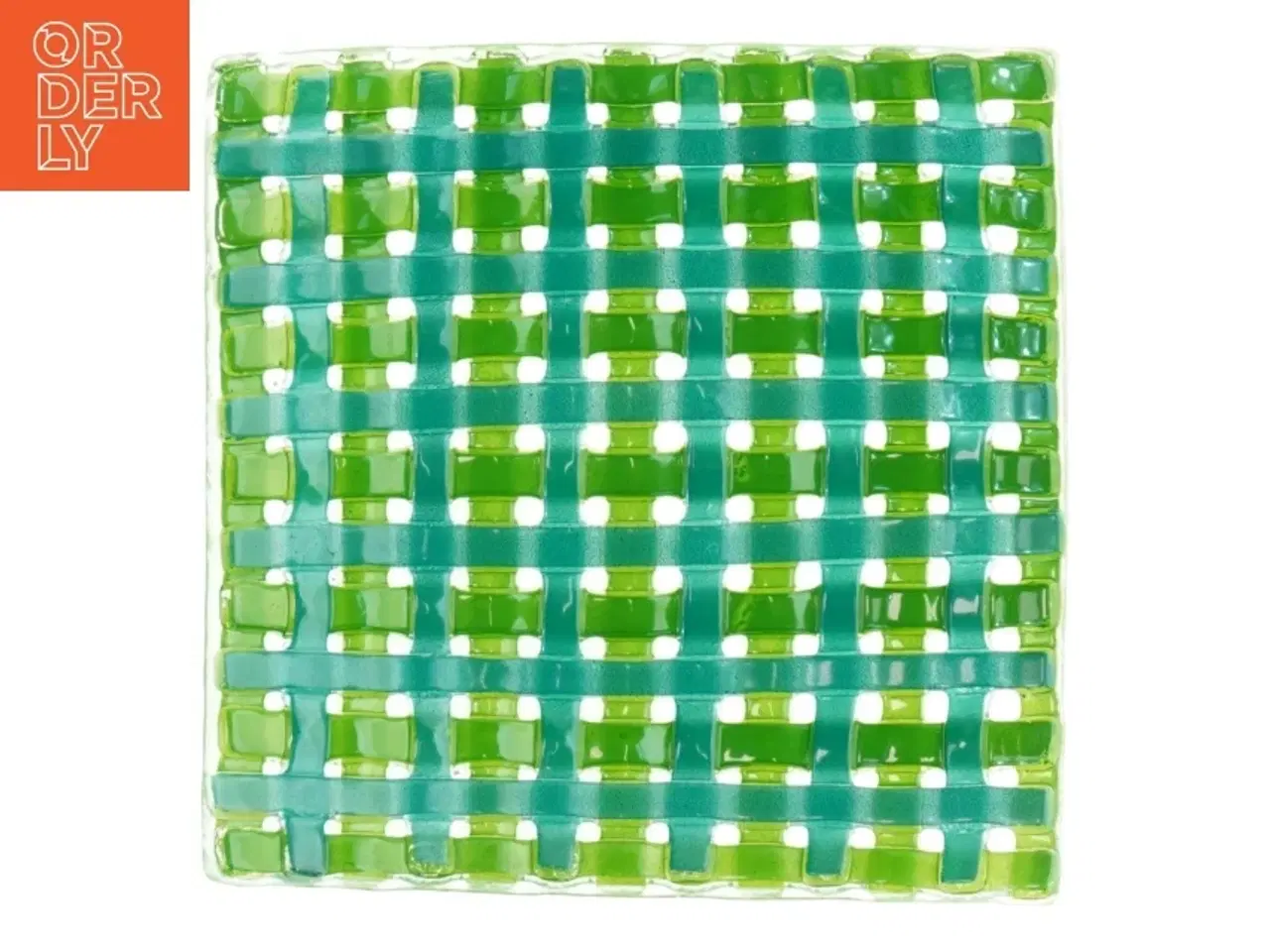 Billede 3 - Glasfad (str. 19x19 cm)