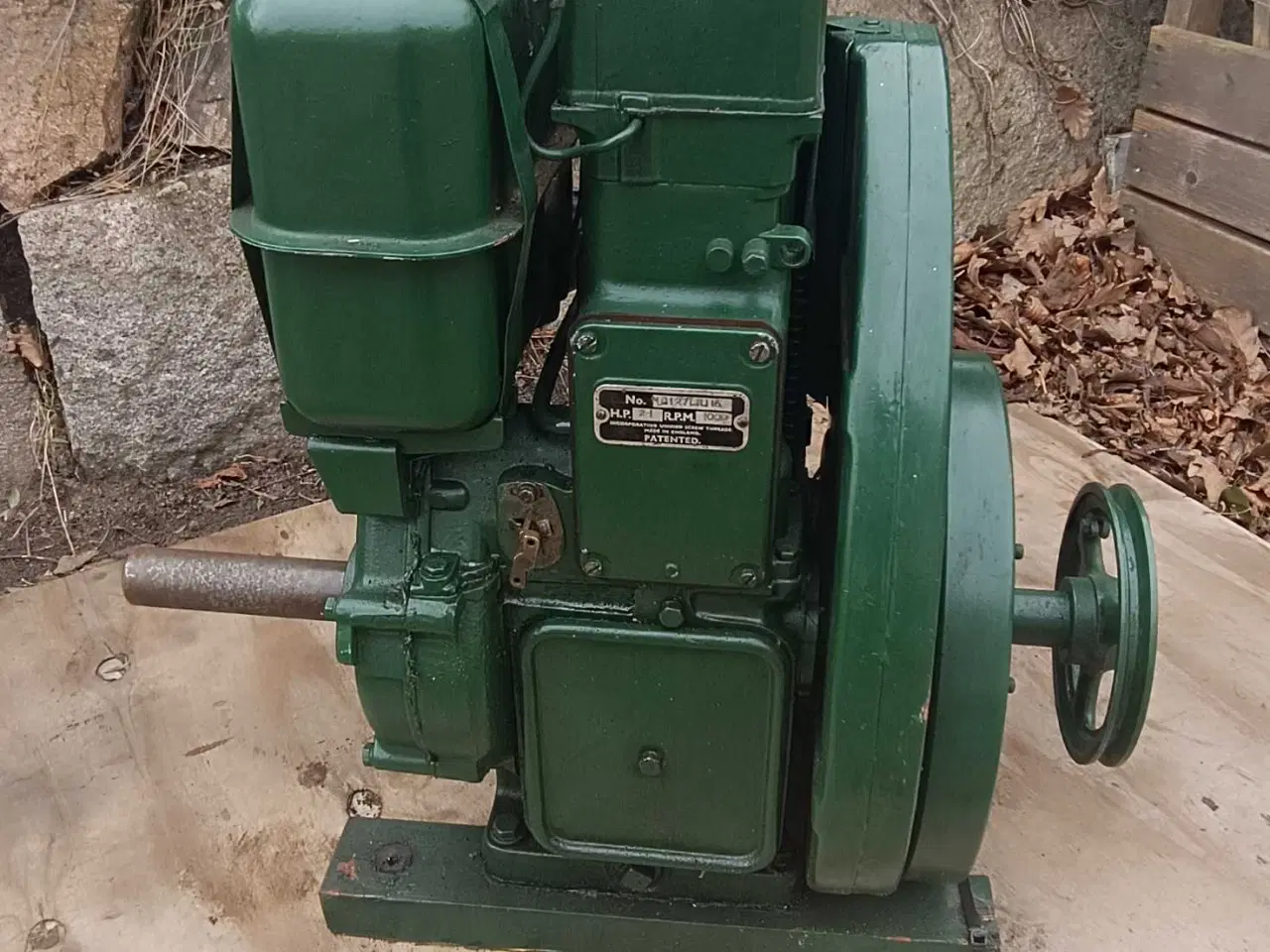 Billede 2 - Lister stationærmotor – veteranmotor 