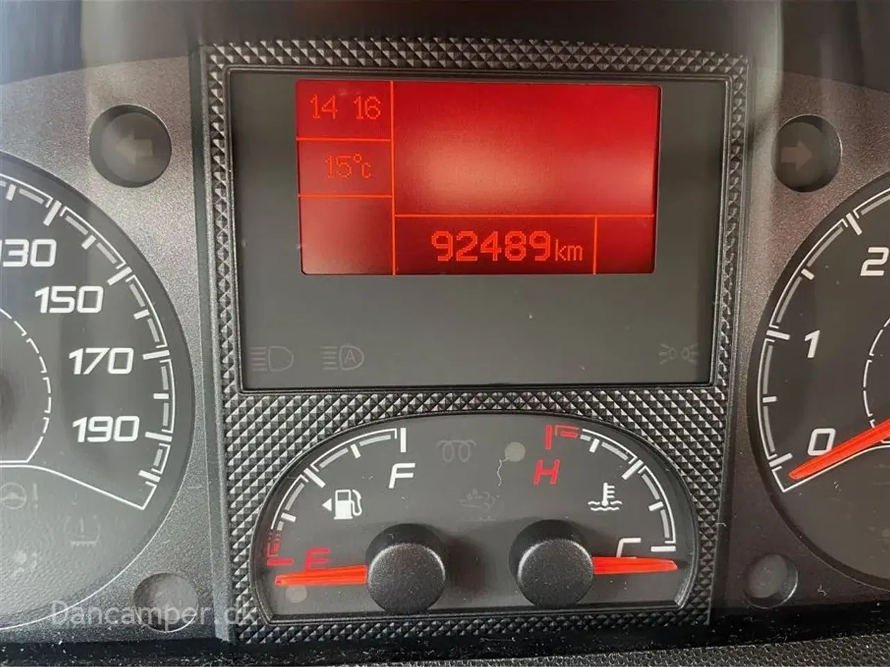 Billede 8 - 2019 - Chausson Flash C 656 7.prs. autocamper, med god plads - 150Hk Automatgear, Aircon på bodel.