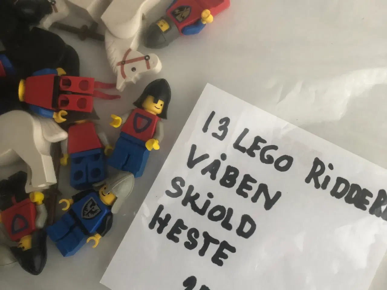Billede 10 - LEGO 13 Ridder heste våben skjold