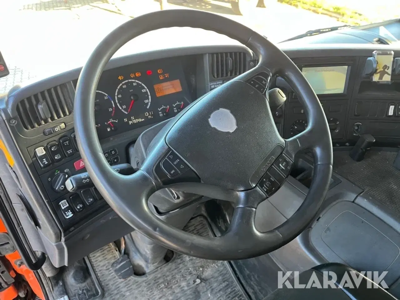 Billede 8 - Lastbil Scania P380 med kran og lad