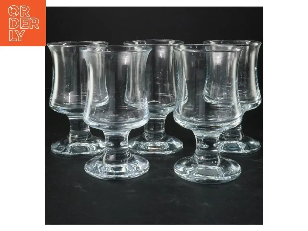 Billede 1 - 5 Holmegaard skibsglas (str. 15x8 cm)