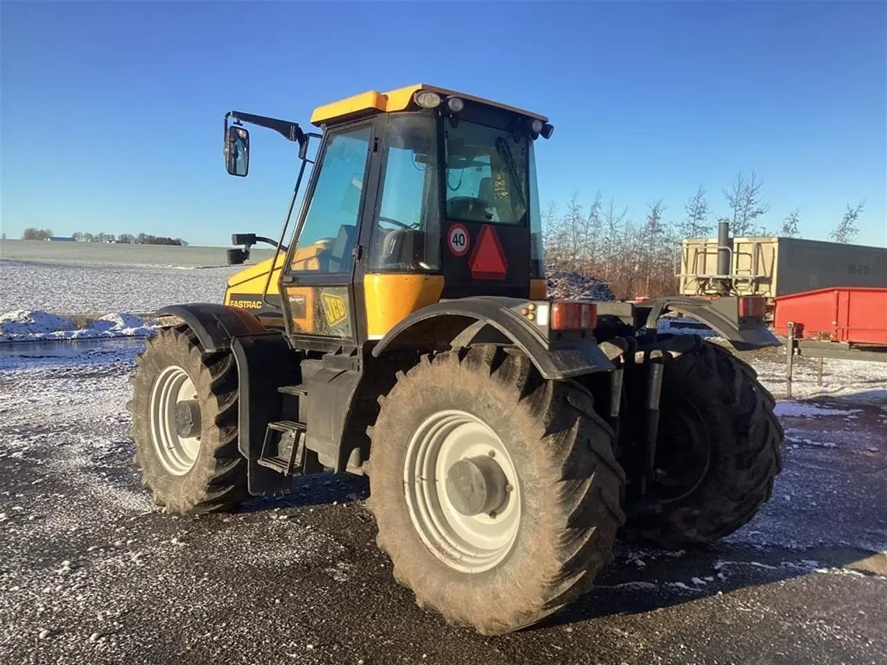 Billede 5 - JCB 2140 Fastrac med frontlift og luftbremser