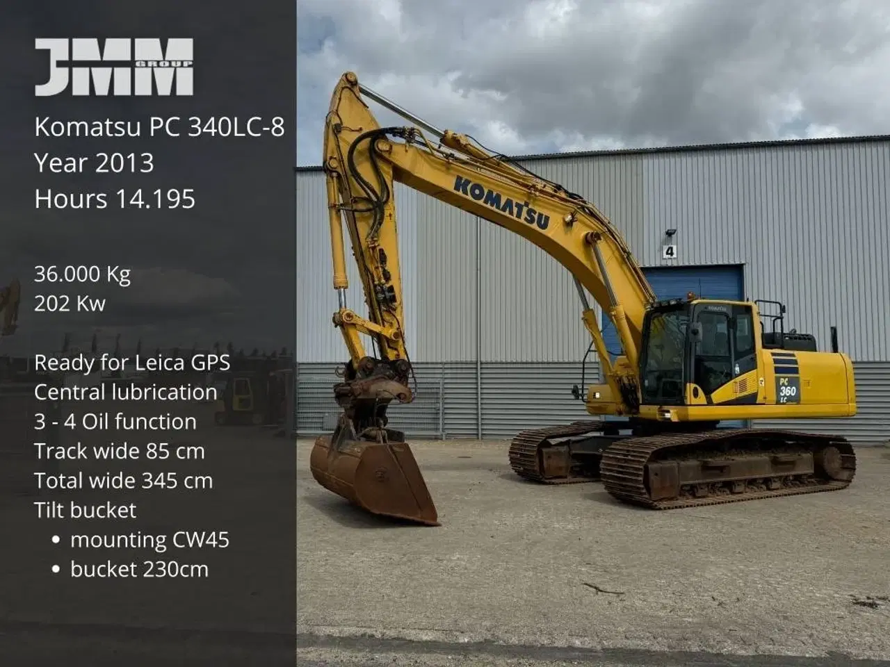 Billede 1 - Komatsu PC360LC-10
