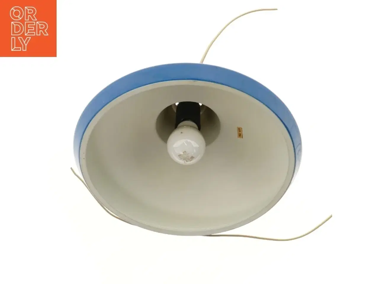 Billede 3 - Blå pendellampe (str. Ø 34 cm)