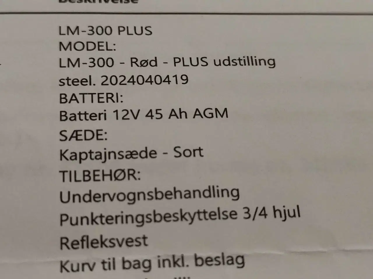 Billede 6 - Helt ny el-scooter sælges