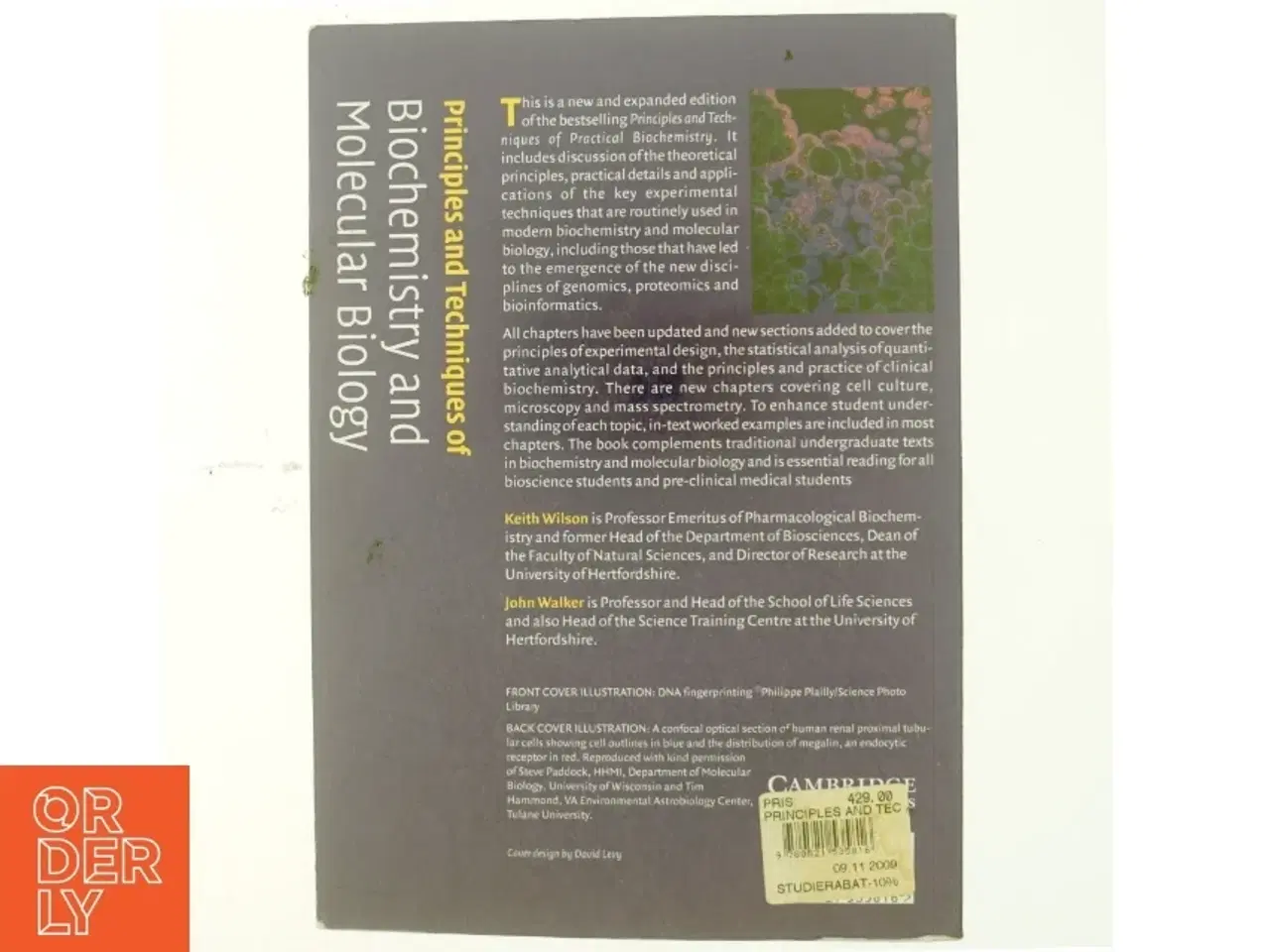 Billede 3 - Principles and techniques of biochemistry and molecular biology (Bog)