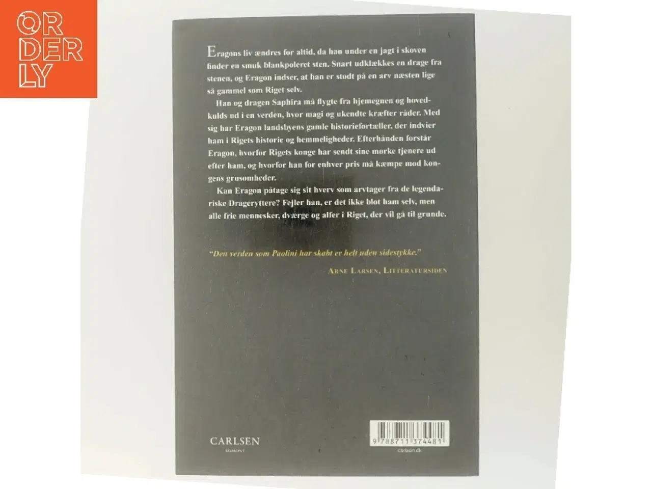 Billede 3 - eragon. 1 : arven af christopher paolini (Bog)