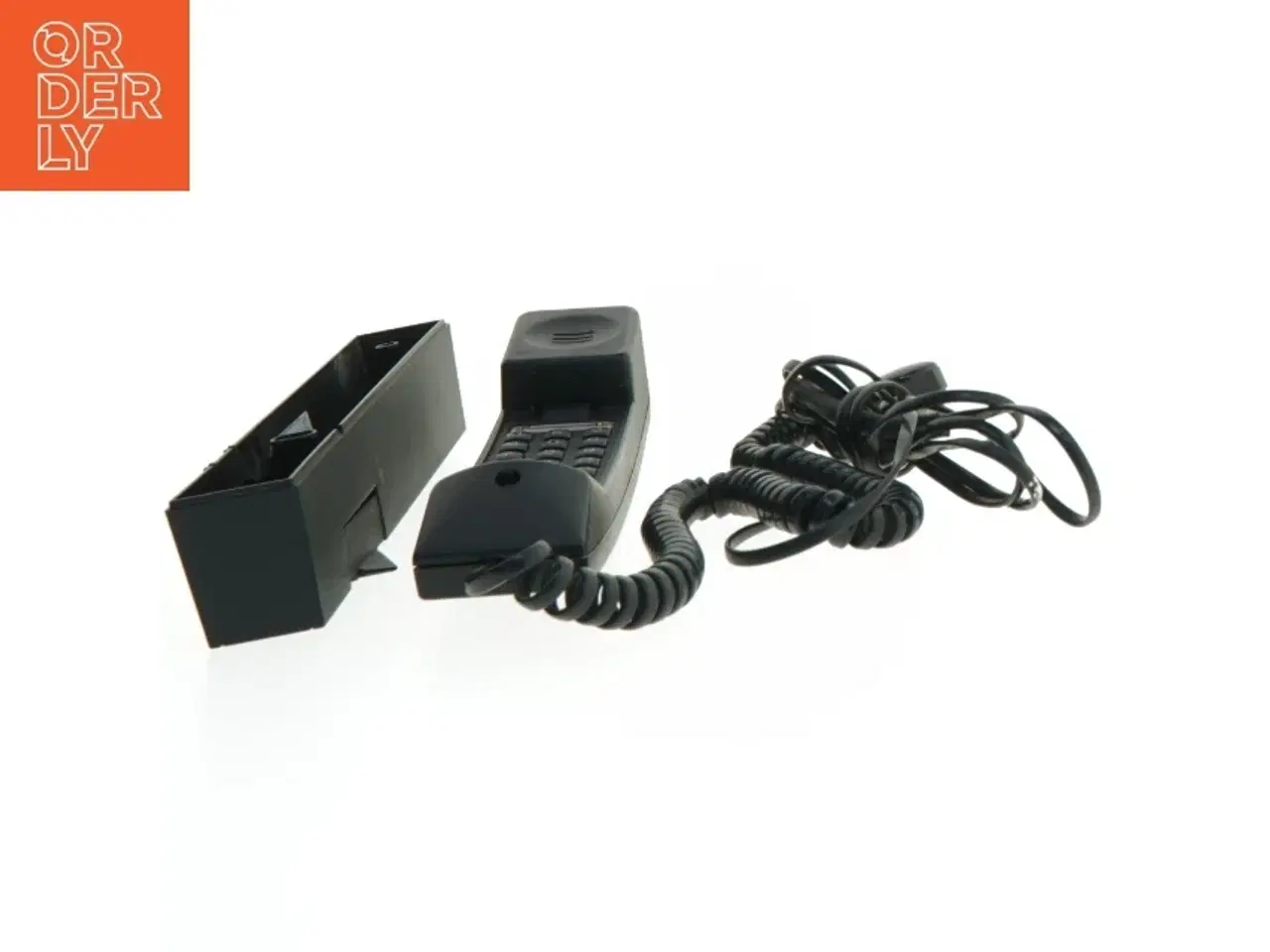 Billede 2 - Fastnettelefon med røret og lader (str. 22 cm)