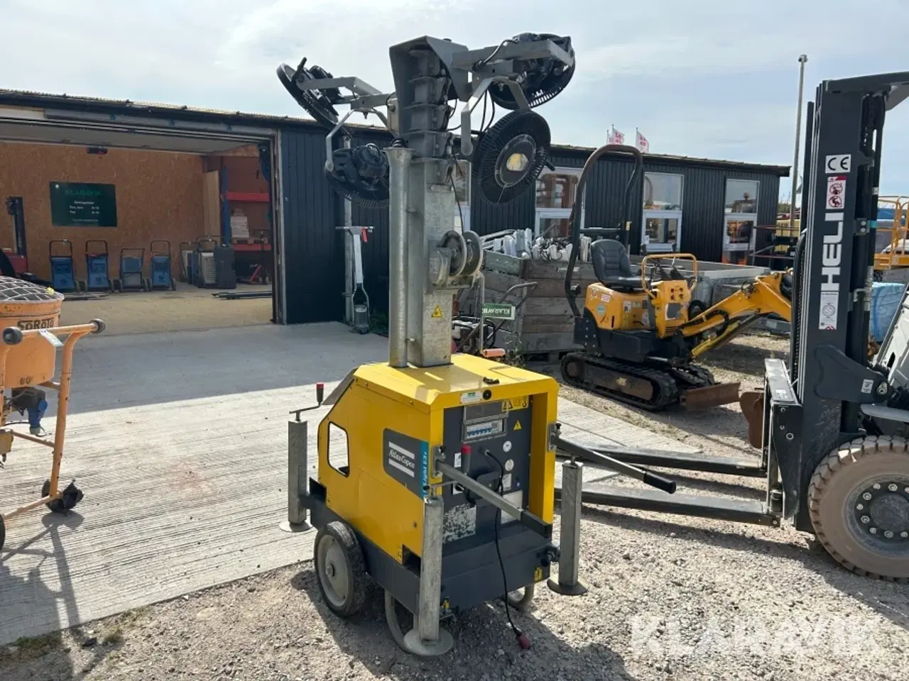 Billede 2 - Lystårn Atlas copco Hillight E3+