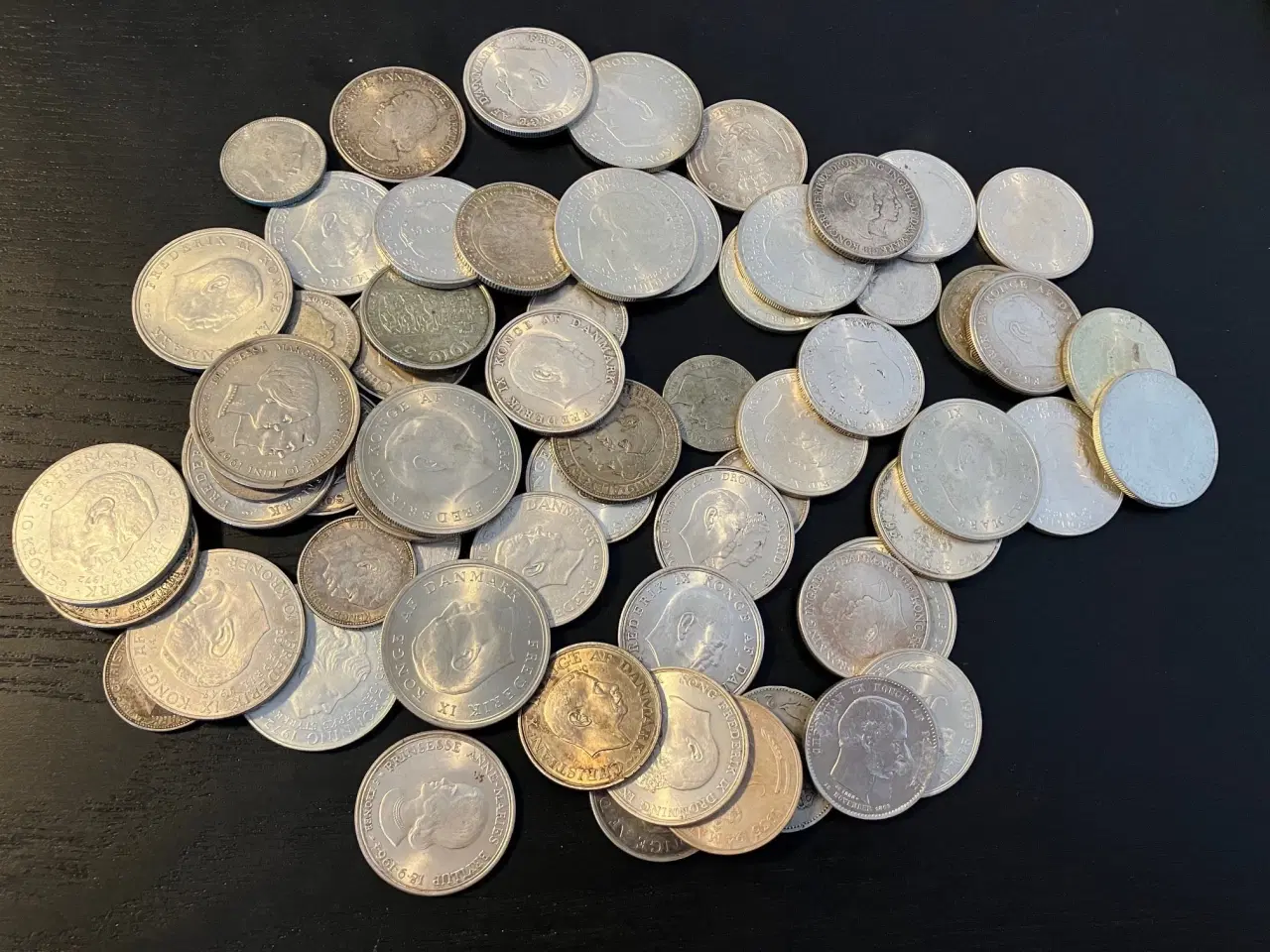Billede 1 - 1 Kilo Danske sølvmønter .800 finhed