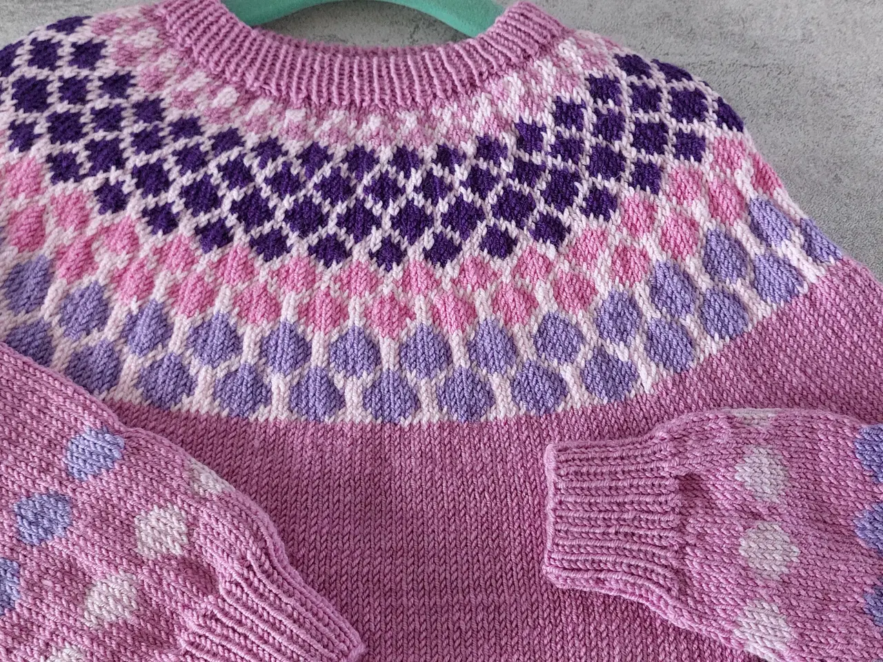 Billede 4 - Håndstrikket