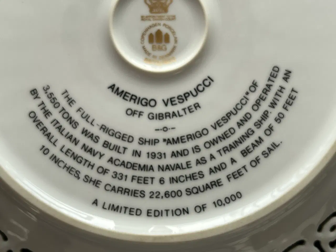 Billede 12 - 4 stk Windjammer tallerkener med motiver af skoles