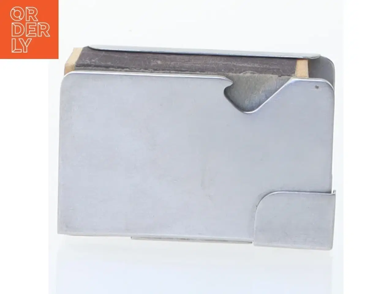 Billede 5 - Metaltændstikæskeholder (str. 6 x 4 cm)