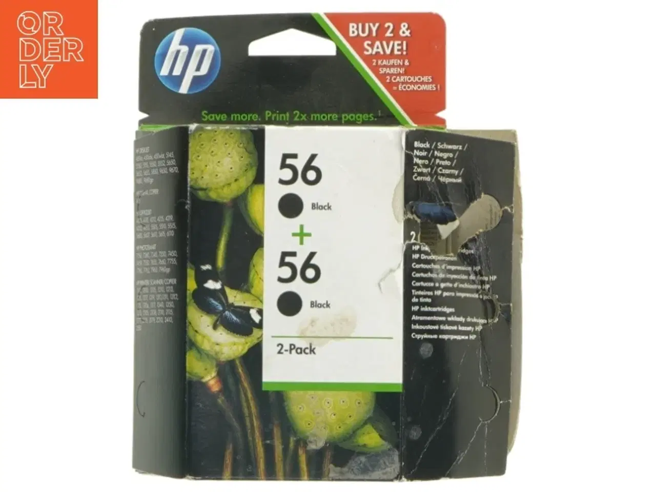 Billede 1 - HP 56 sort blækpatroner fra HP