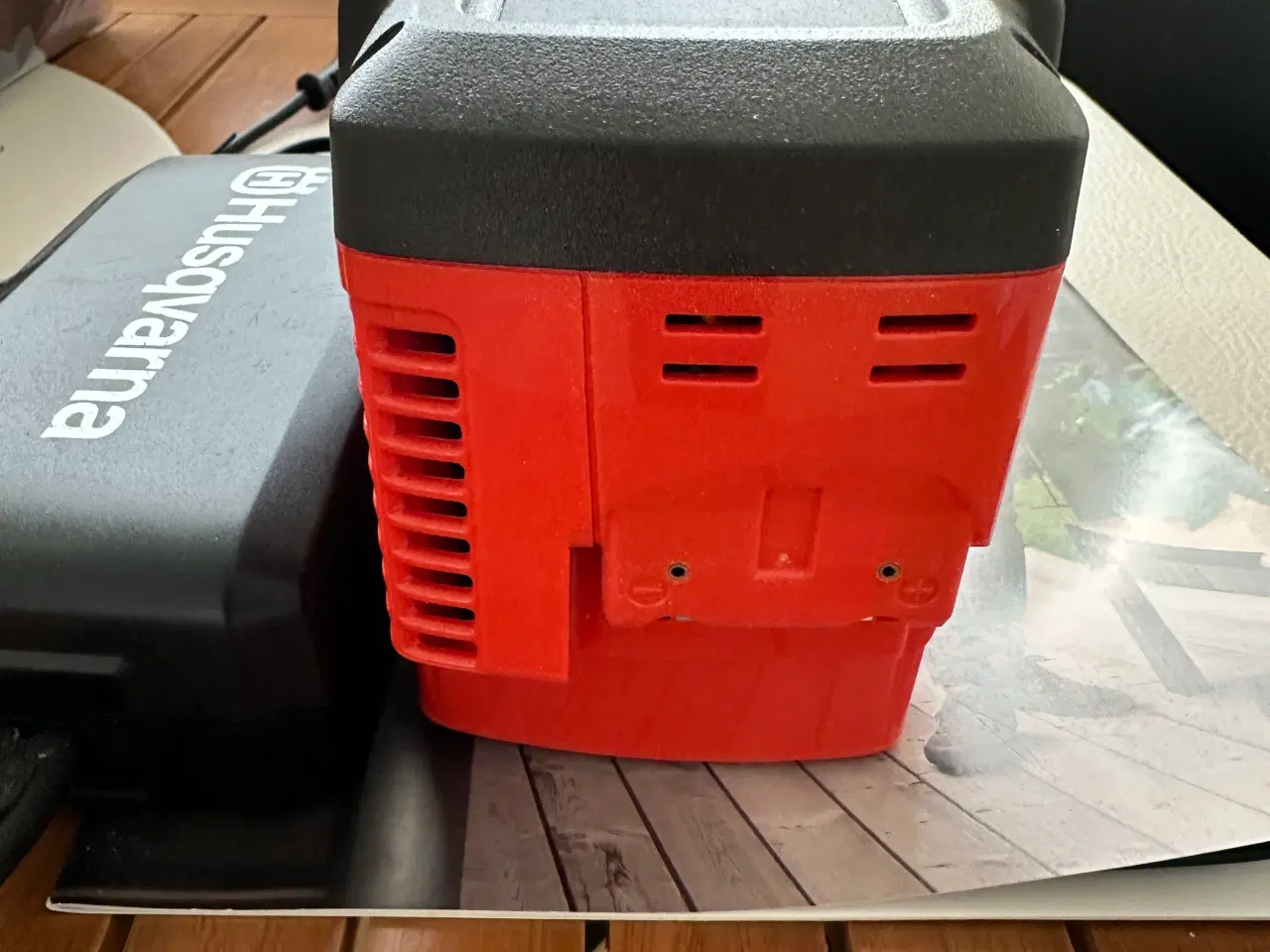 Billede 3 - Bio Plæneklipper m. Batteri