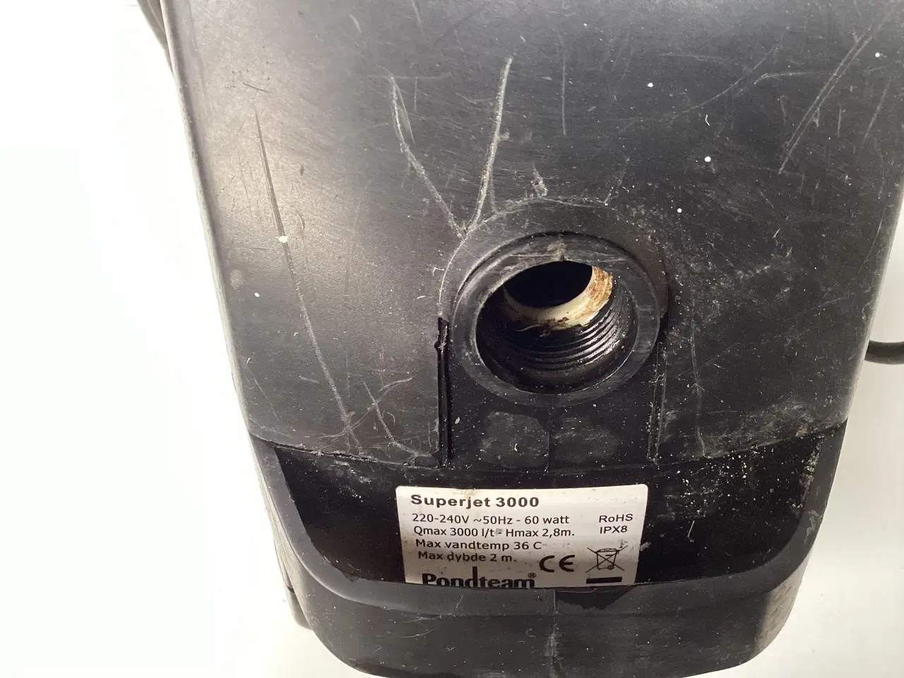 Billede 2 - Springvands pumpe superjet 3000, 240 v