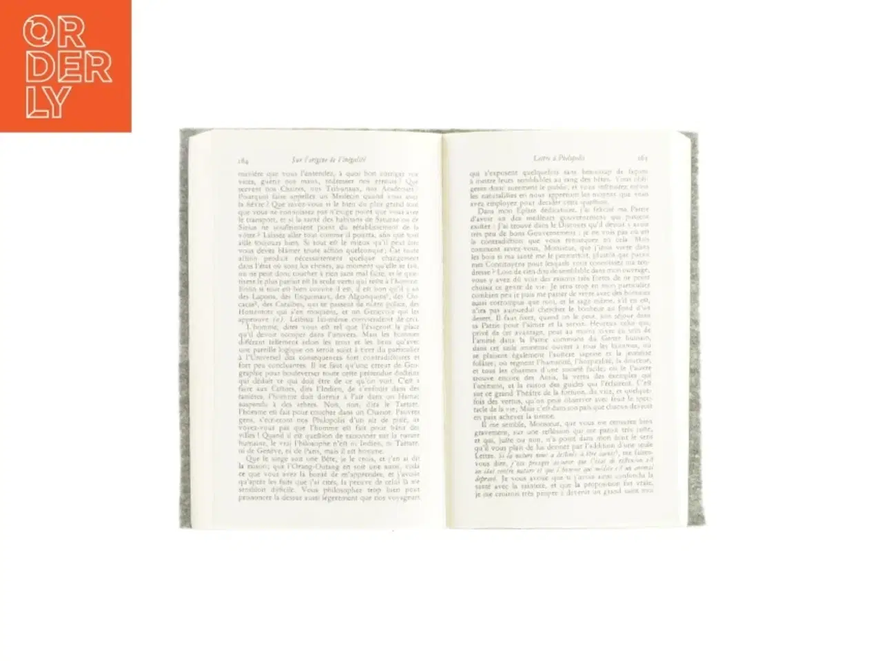 Billede 3 - Discours sur l&#39;origine et les fondements de l&#39;inégalité parmi les hommes (bog)