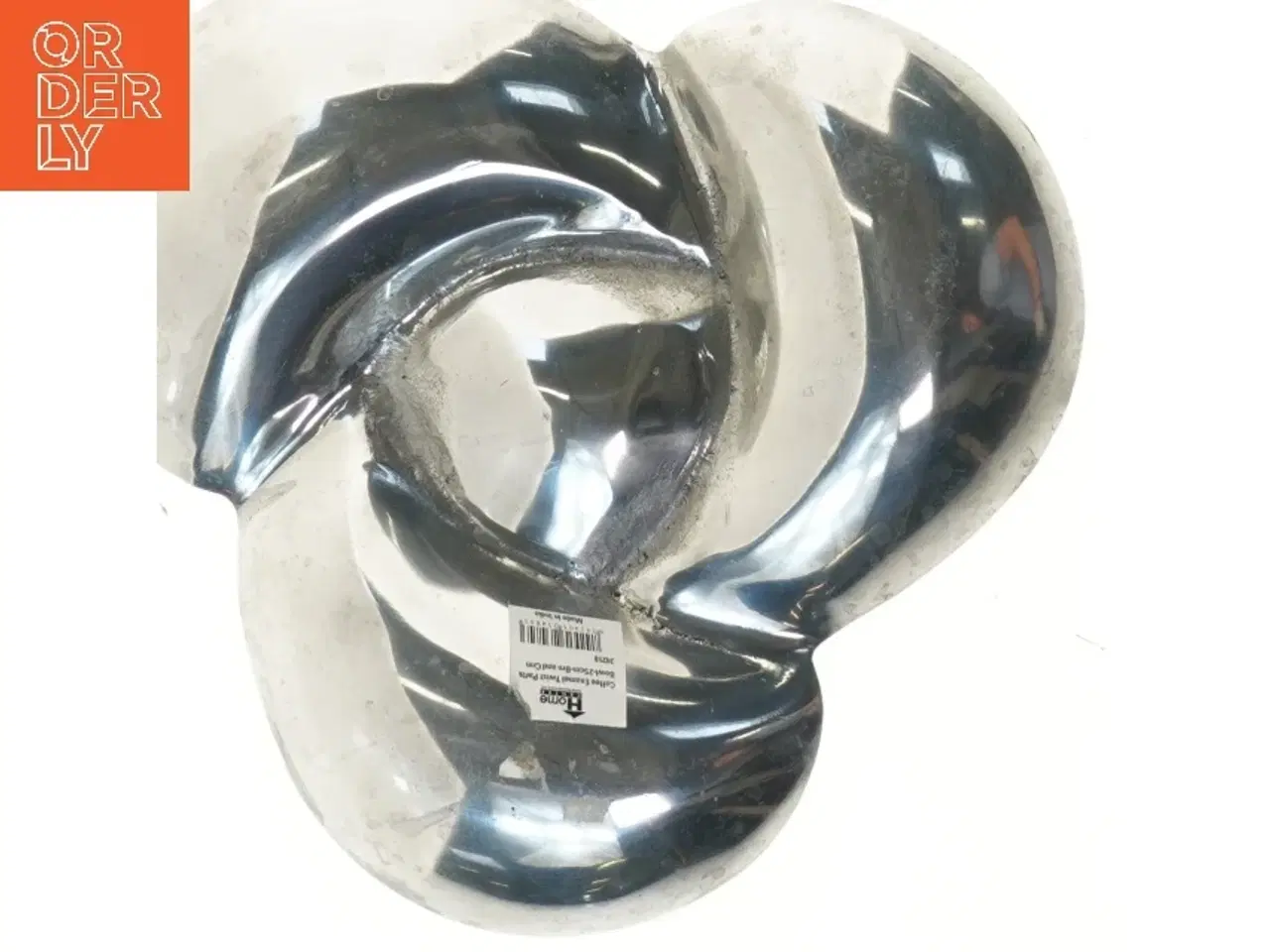 Billede 2 - Gylden serveringsskål fra Home Centre (str. Ø 25 cm)