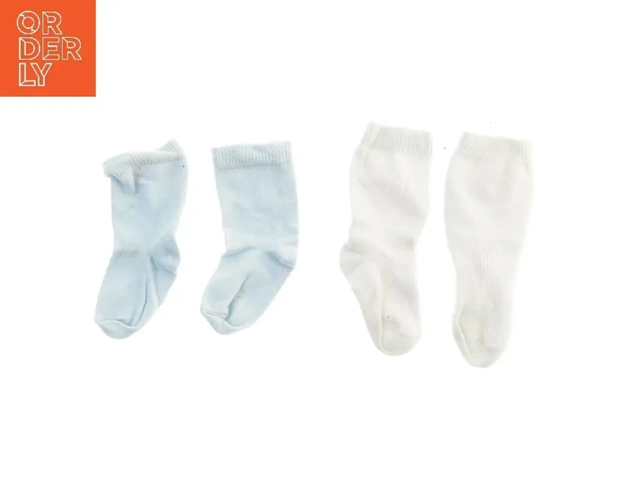 Billede 1 - Babysokker (str. fod 9,5 cm længde 17 cm)