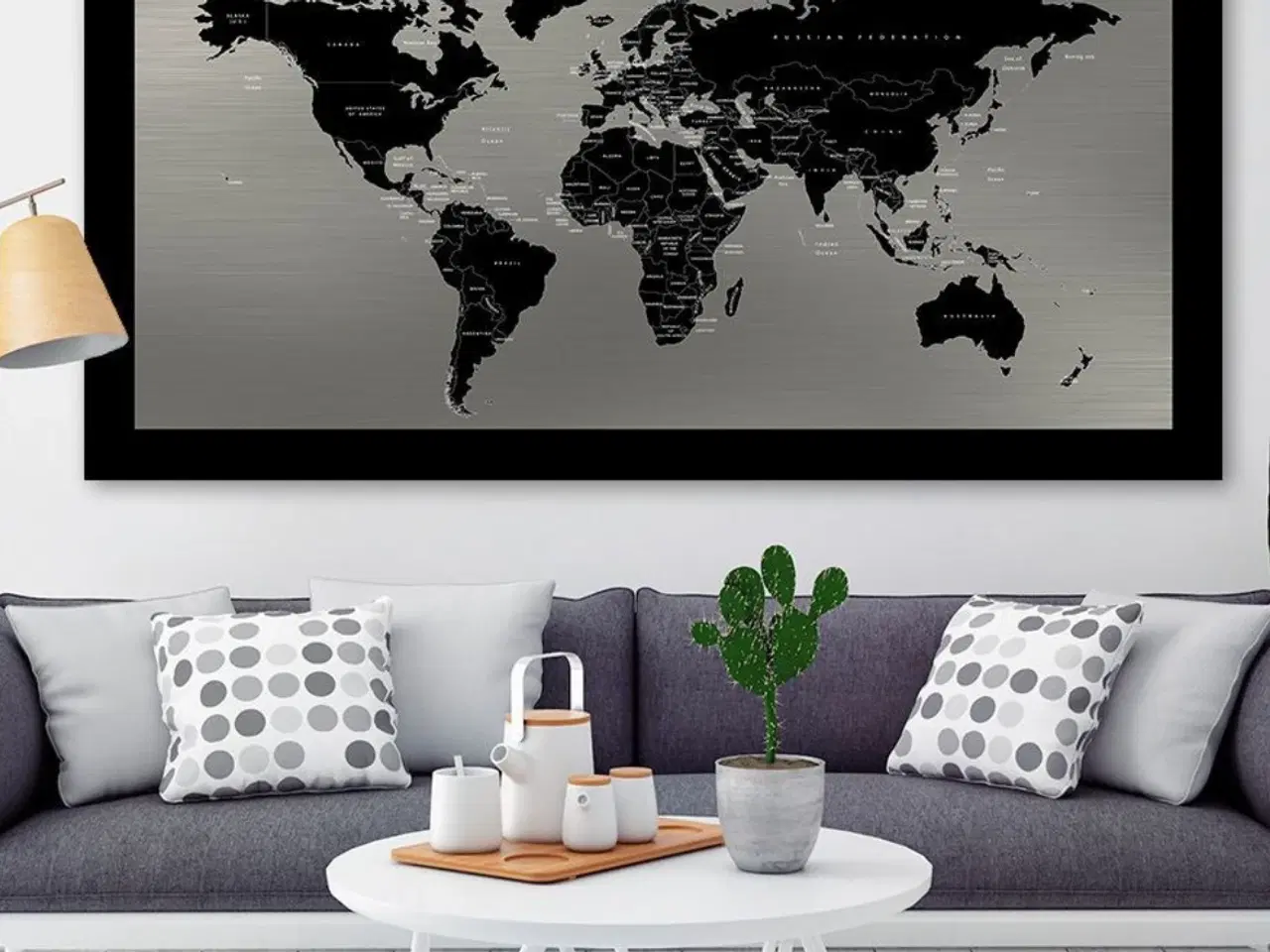 Billede 1 - Verdenskort