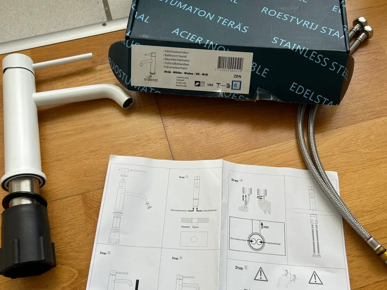 Billede 1 - Ny Zen håndvask/ køkken armatur 