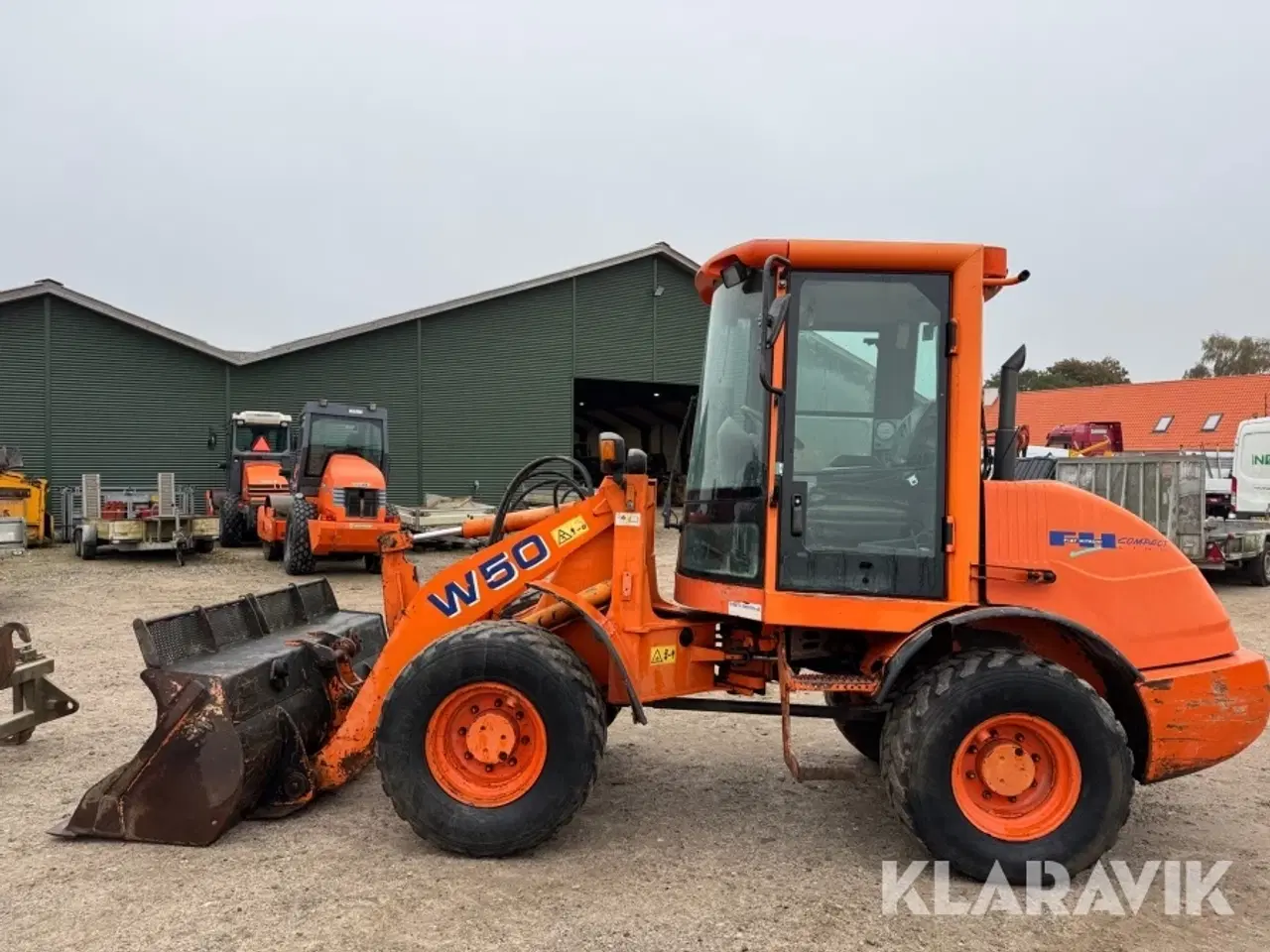 Billede 10 - Hjullæsser Fiat-Hitachi W50H2 compact line