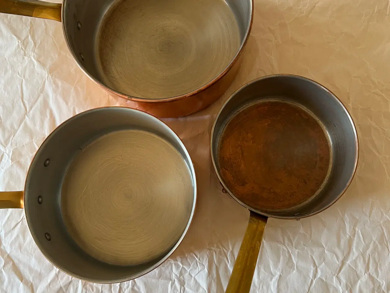 Billede 2 - Kobber sauce gryder 3