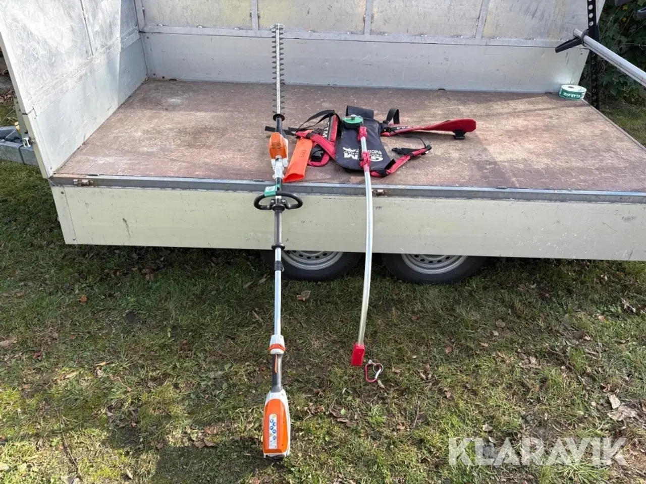 Billede 2 - Hækkeklipper Stihl HLA 66 med rygbøjle