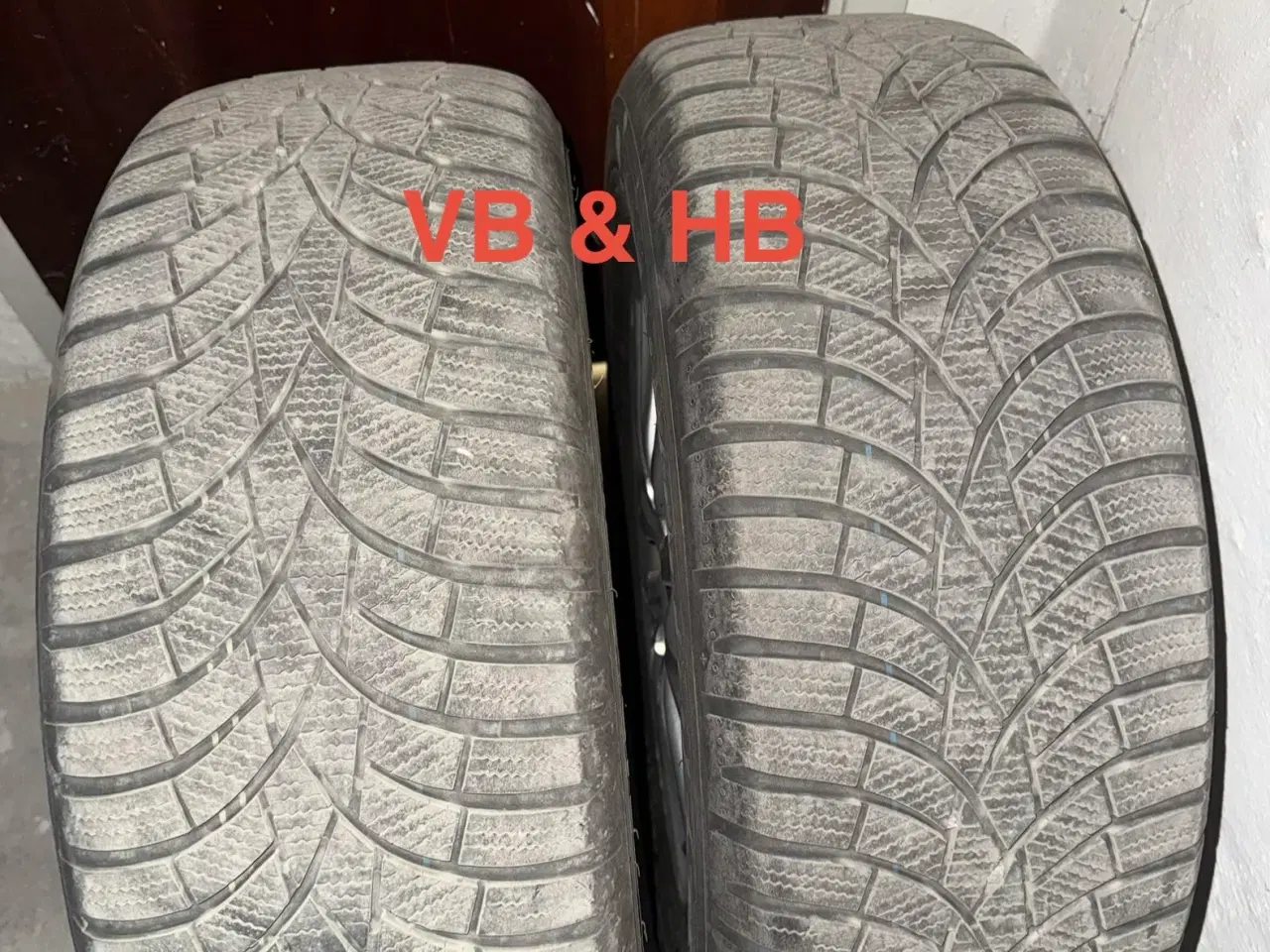 Billede 4 - 4 stk. vinterdæk på fælge