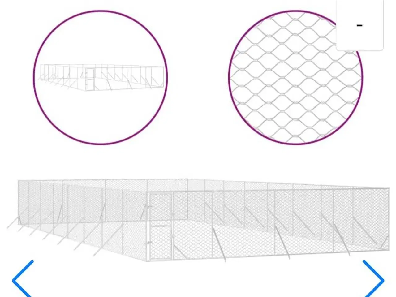 Billede 2 - Ekstra stor hunde løbegård