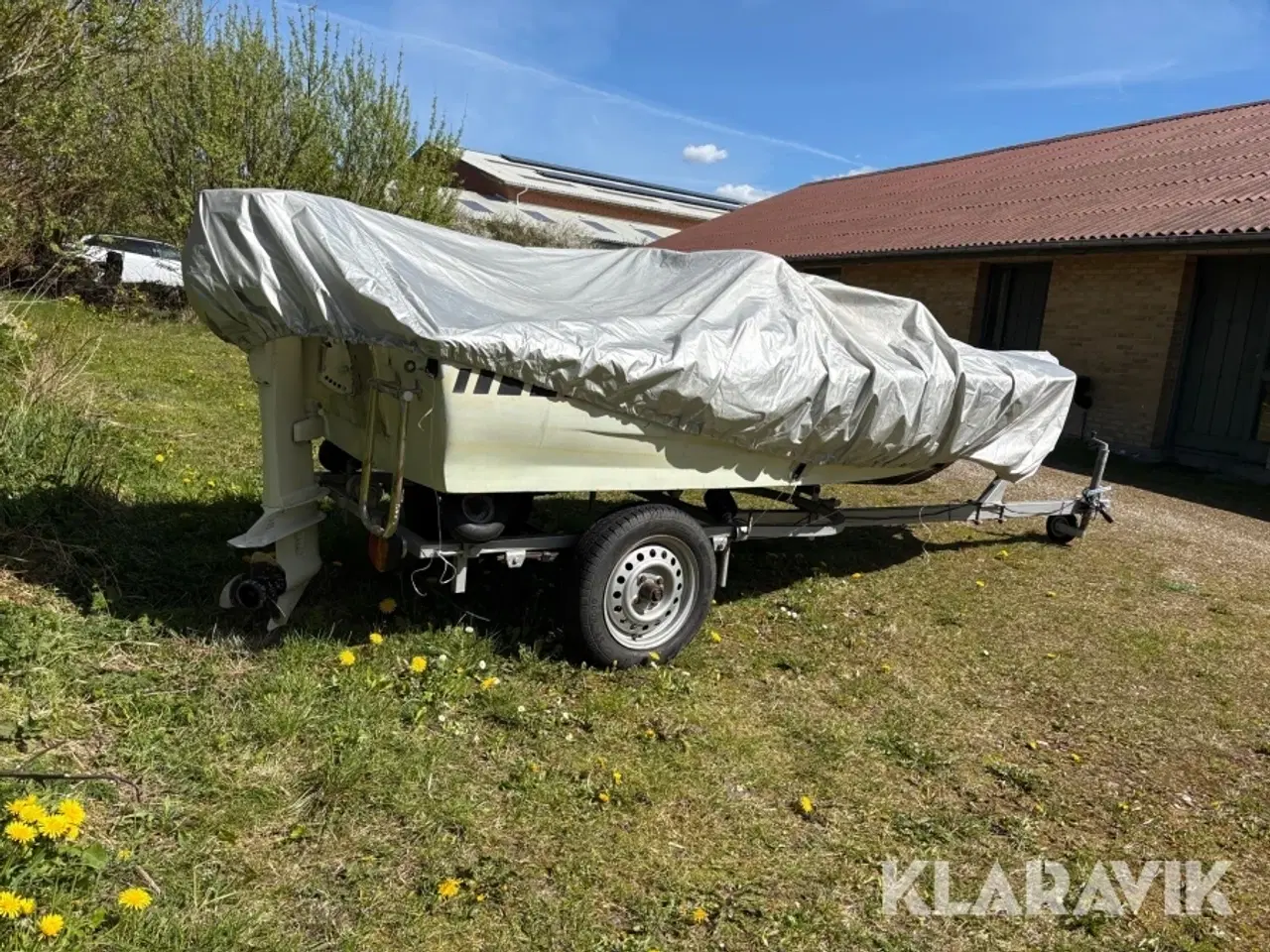 Billede 5 - Båd med ophalningstrailer med bladfjedre