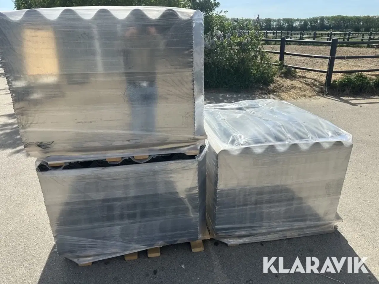 Billede 12 - Bølgeplade 225 styk Euronit 700T HJ/HU Sort
