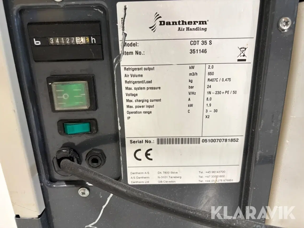 Billede 11 - Affugtere Dantherm CDT 40 S / CDT 35 S 2 styk