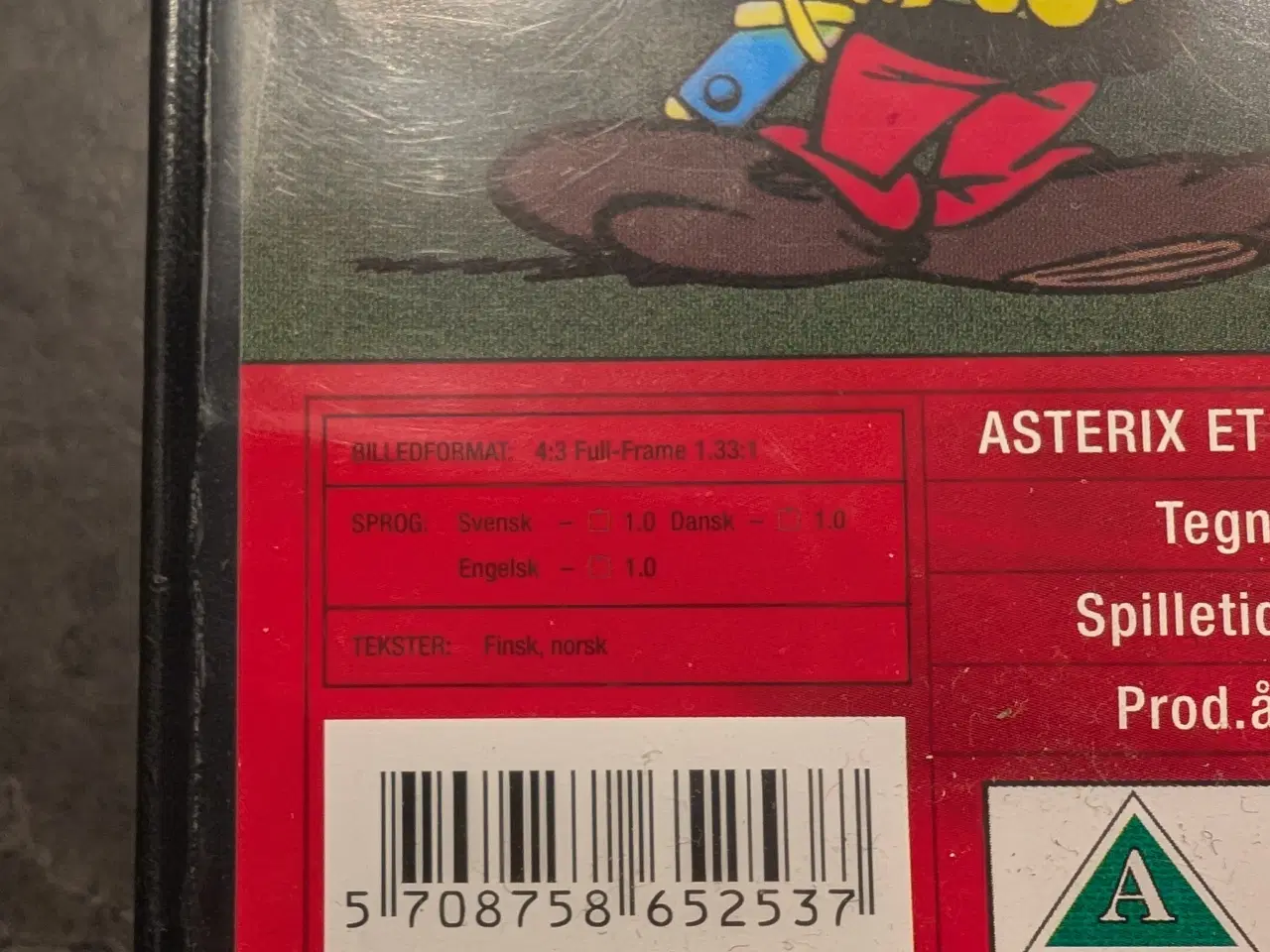 Billede 9 - Asterix DVD samling med seks film