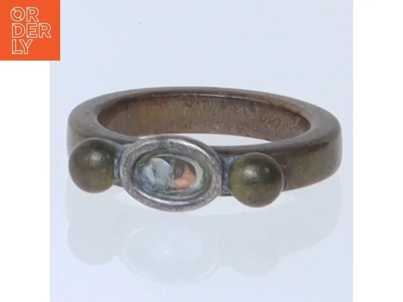 Billede 1 - Kobber ring (str. Ø 54 mm)