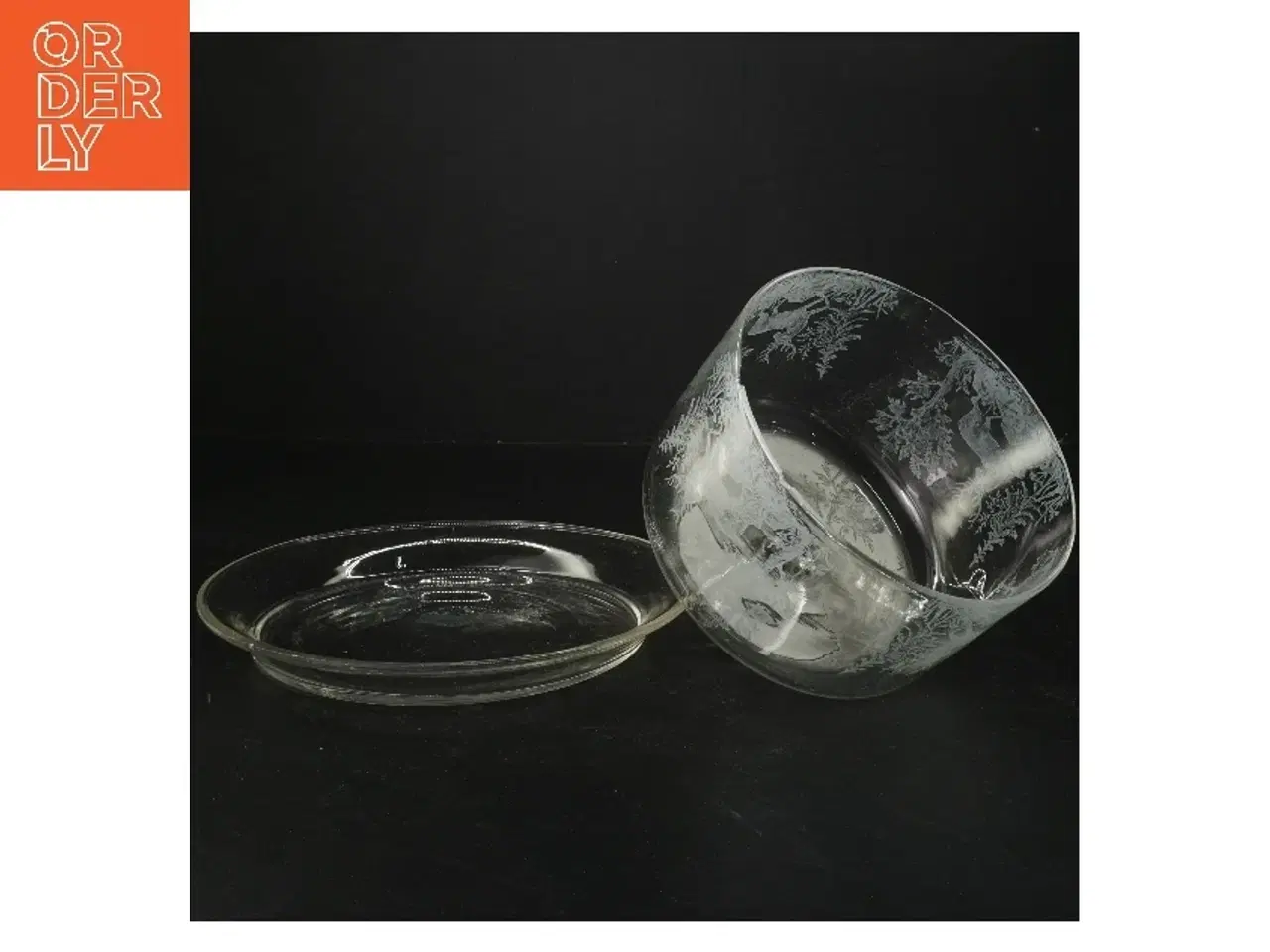 Billede 2 - Kastrup Glasværk Osteklokke .( Ø 21x h 15,5 cm)