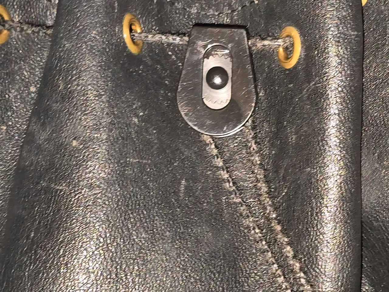 Billede 3 - Sort læder rygsæk