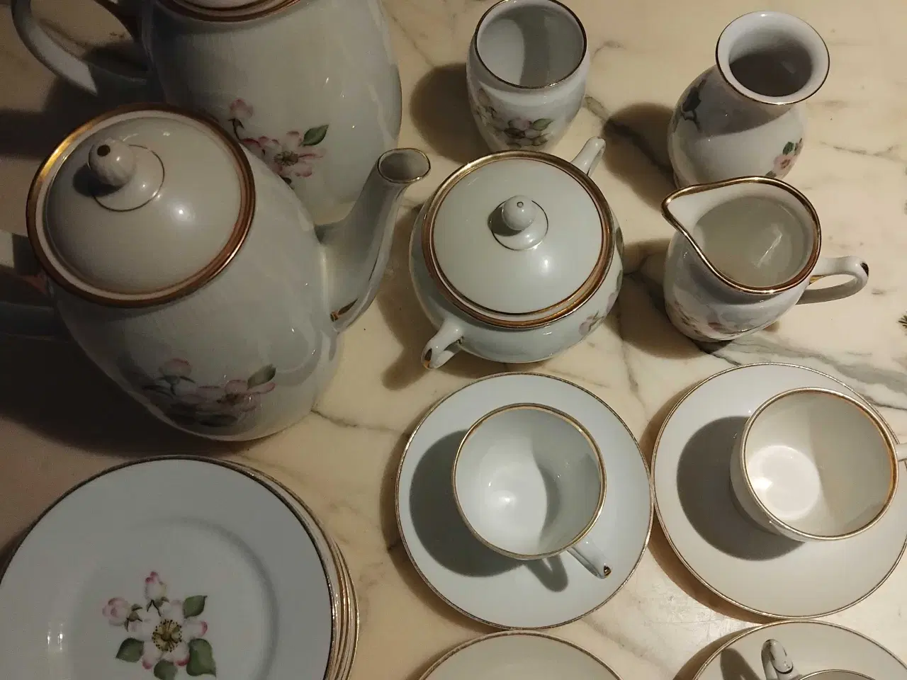 Billede 2 - Prinsesse Margrethe Æbleblomst stel, Bing og Grønd