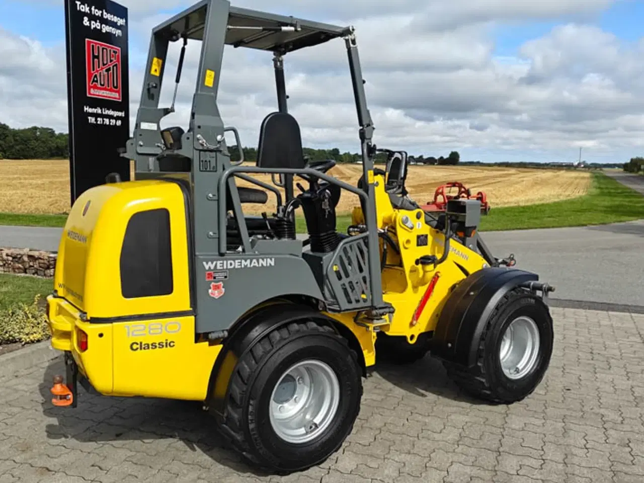 Billede 3 - Weidemann 1280 med lavt tårn