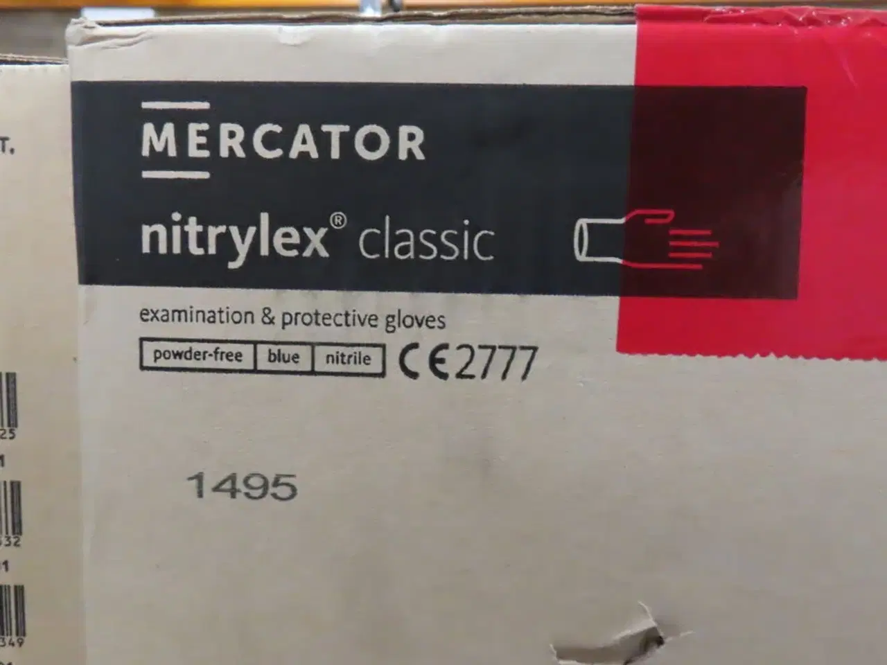 Billede 3 - 4000 stk. engangshandsker MERCATOR NITRYLEX CLASSIS