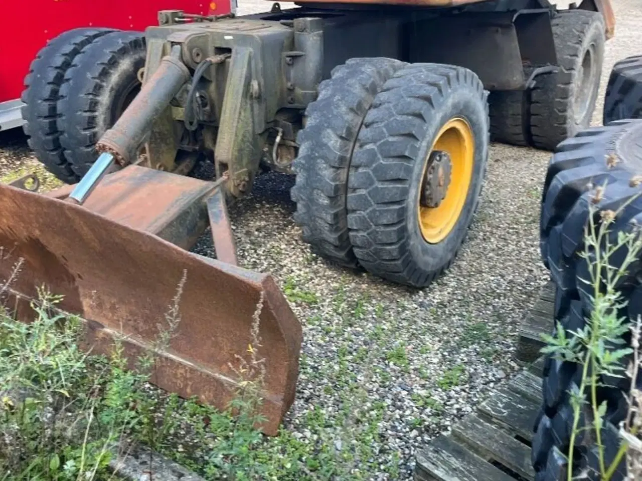 Billede 3 - Åkerman H7 MC Åkerman H7 Gravemaskine Med Hjultræk