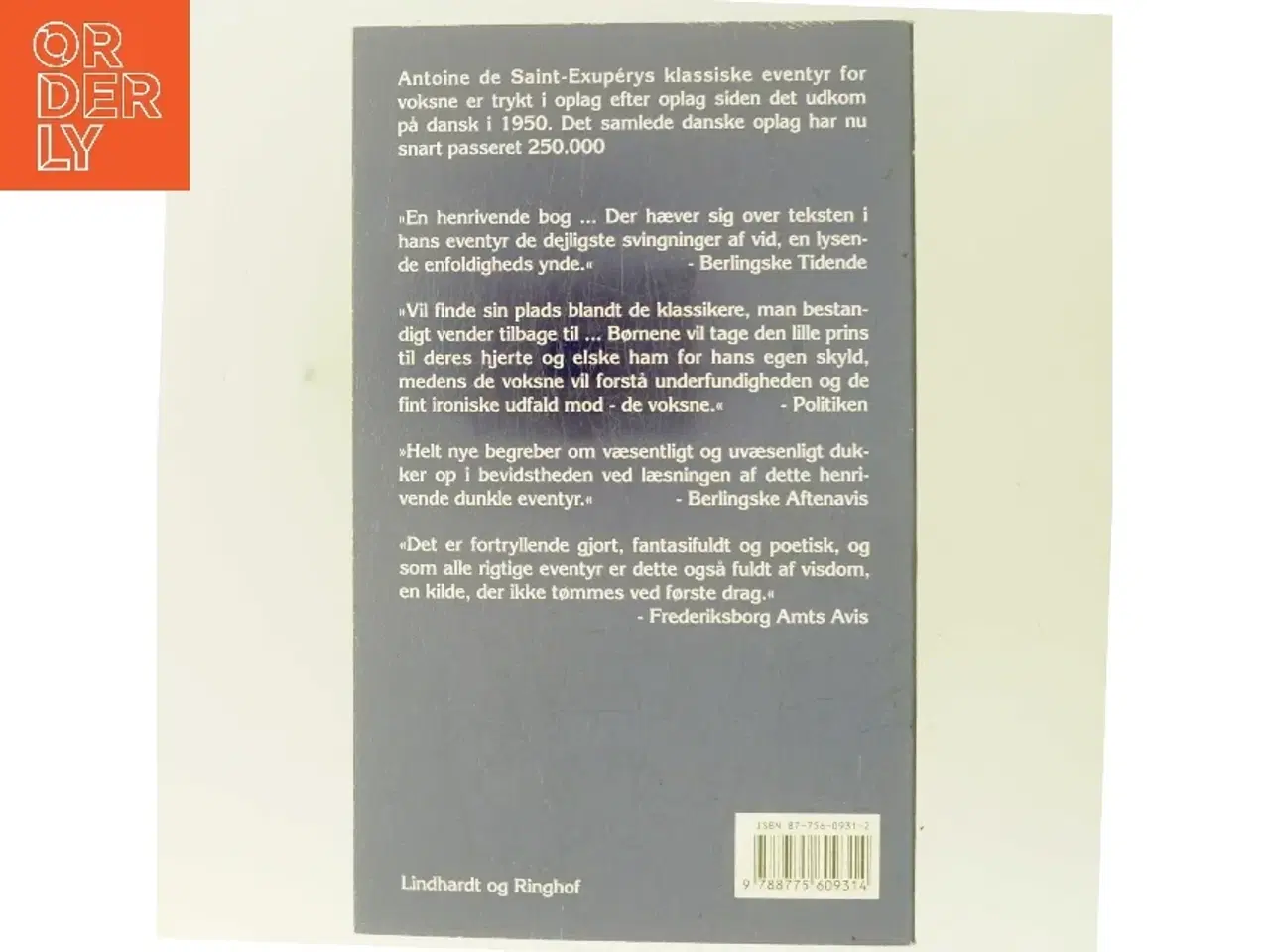 Billede 3 - Den lille prins af Antoine de Saint-Exupéry (Bog)