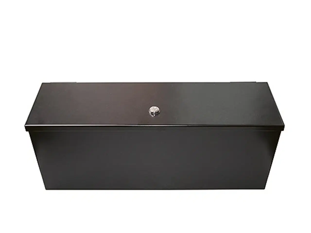 Billede 1 - Værktøjskasse sort stål med lås