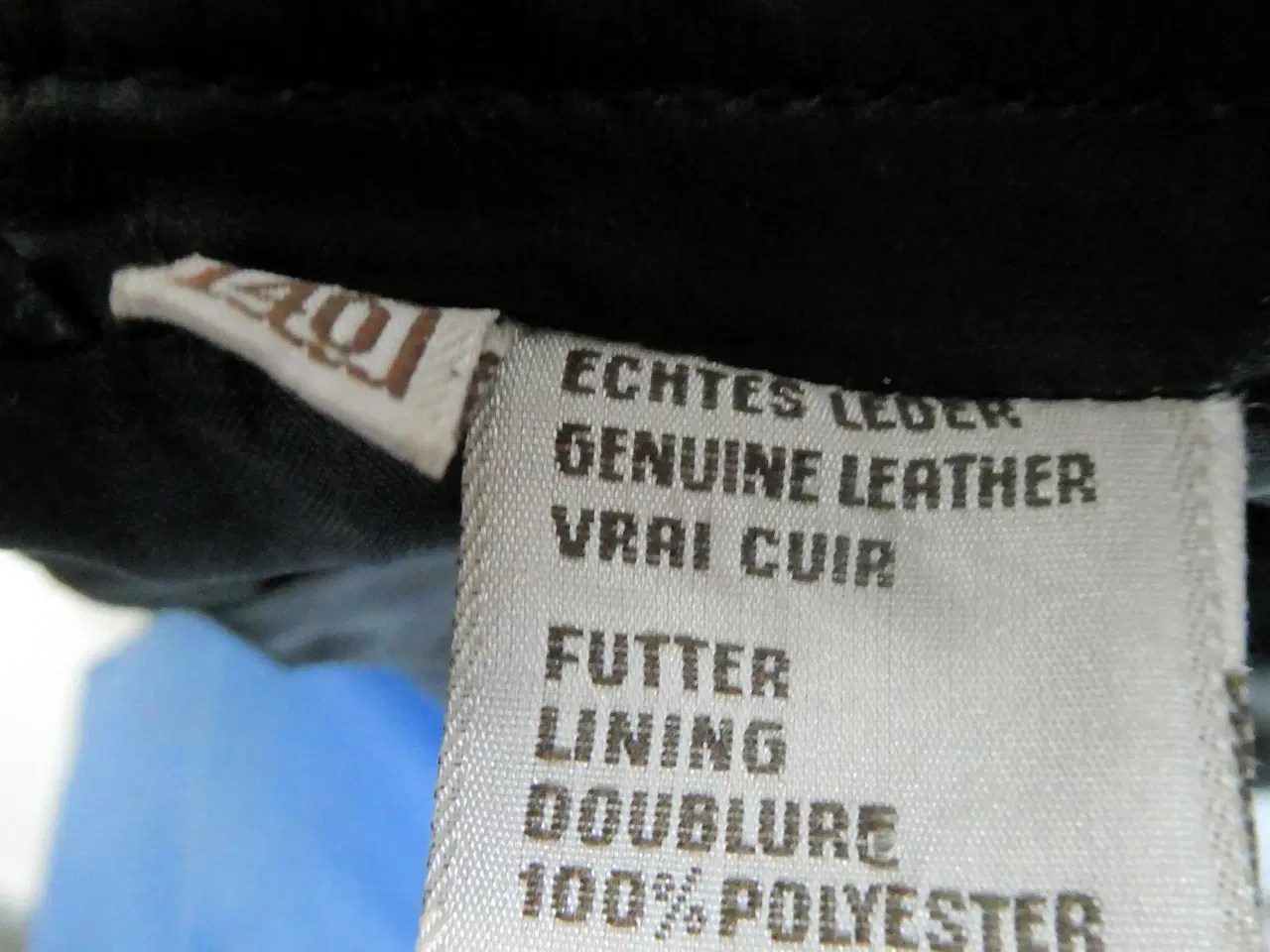 Billede 3 - Skindbukser, Intet mærke, str. 40