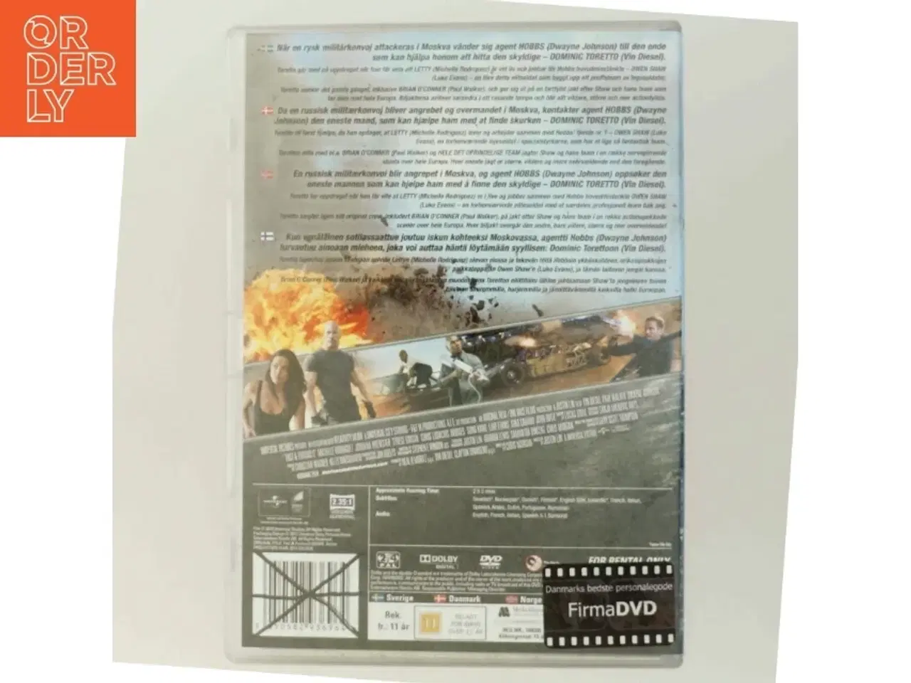 Billede 3 - Fast & Furious 6 DVD fra Universal