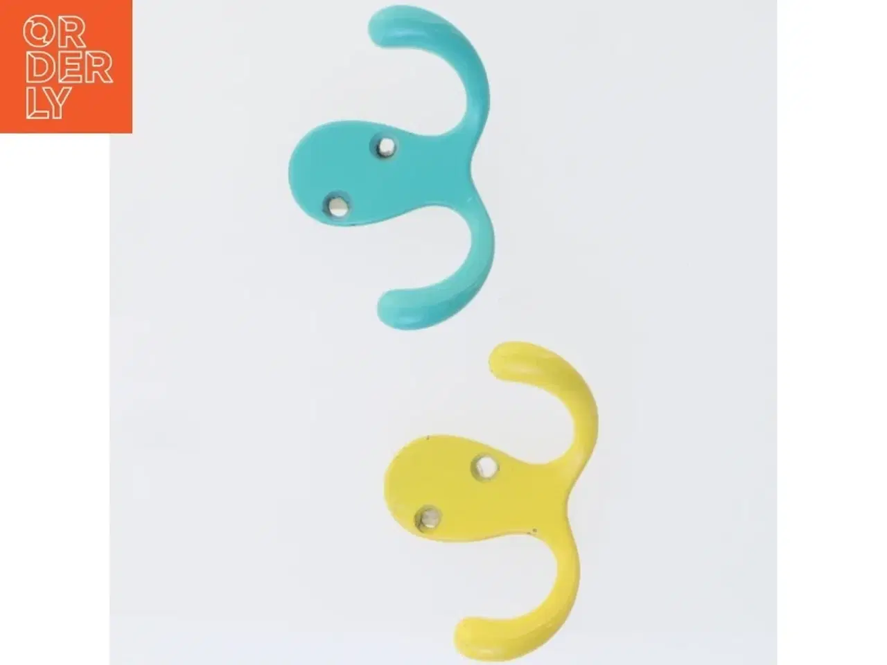 Billede 4 - Farverige kroge (str. 7 cm)