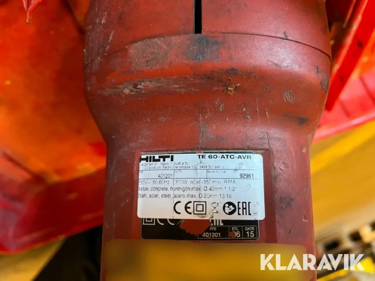 Billede 4 - Borehammer Hilti TE60-ATC