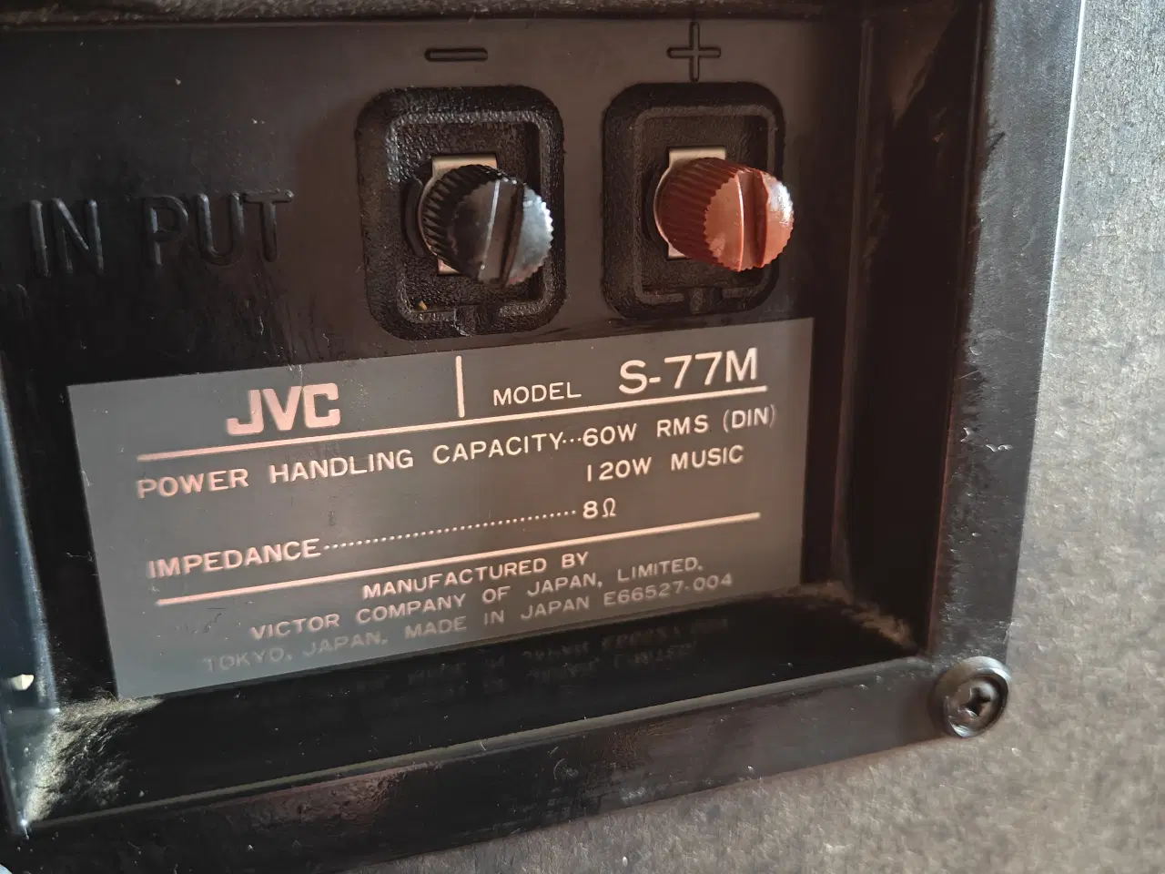 Billede 7 - JVC S-77 - 3-vejs Højttalersystem 120w