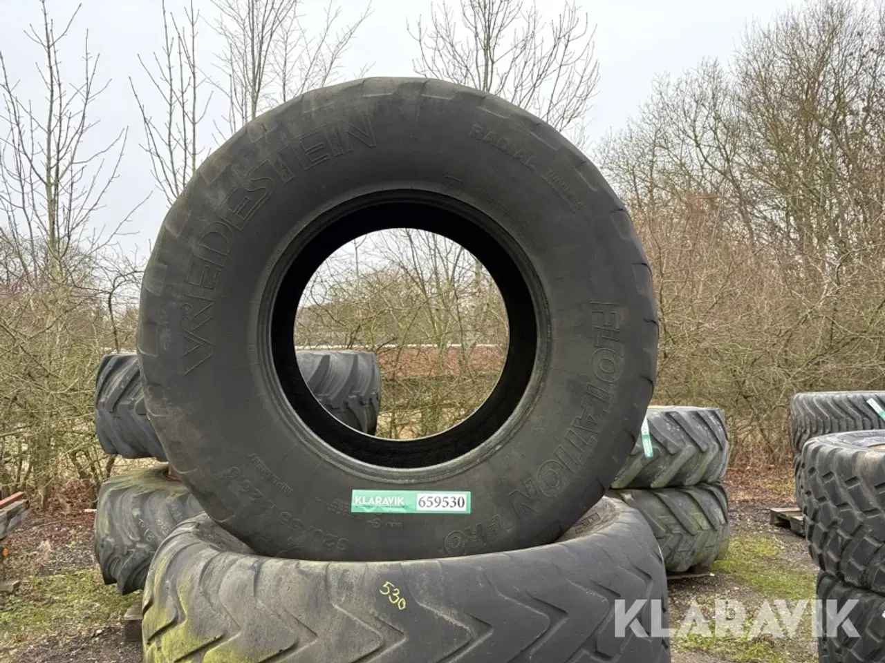 Billede 2 - Landbrugsdæk Vredstein 620/55R22.5 3 styk
